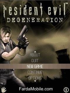 بازی جاوا Resident Evil Degeneration 3D برای موبایل